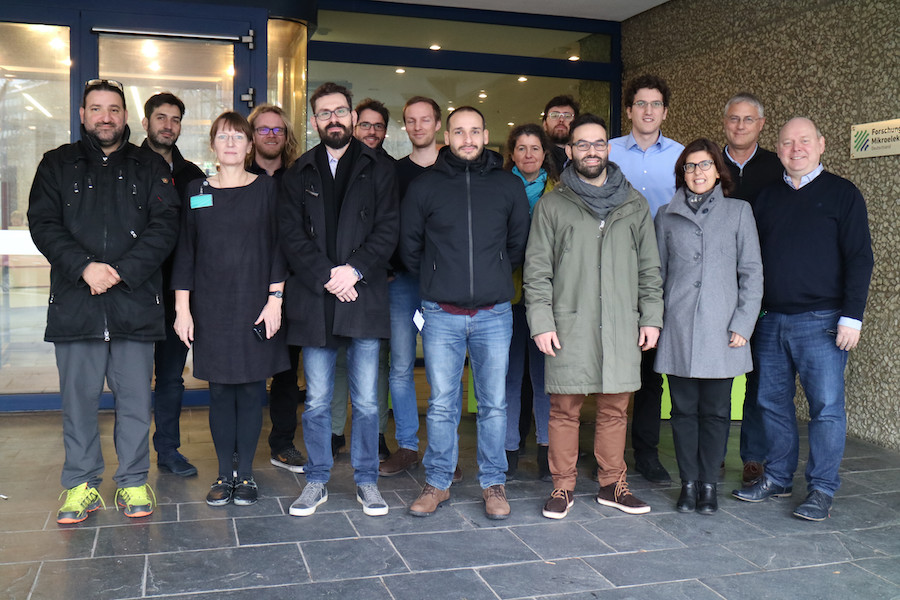 Fraunhofer HHI participants in the EU project TERIPHIC. Credit: Fraunhofer HHI.