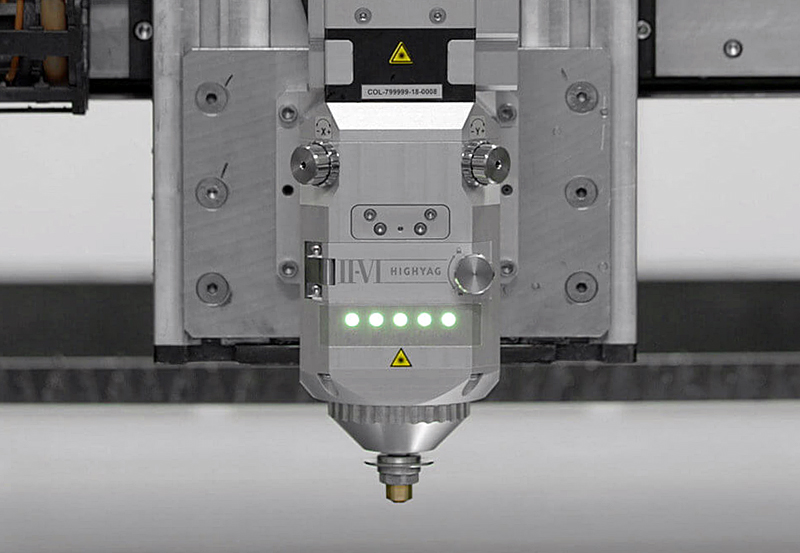 Industrial: The 15kW BIMO-FSC features a zoom optics system.