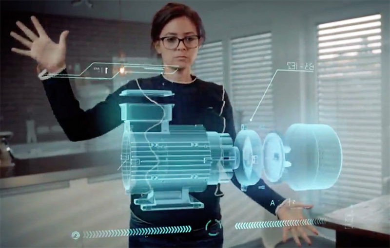 Hands-on: RealView high-index glass wafers bring AR and MR to life, says Schott. Image: Schott.