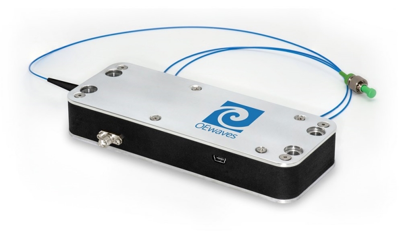 CSEM selected a seed laser from California-based OEwaves as their source for the LISA prototype. Photo: OEwaves/CSEM.