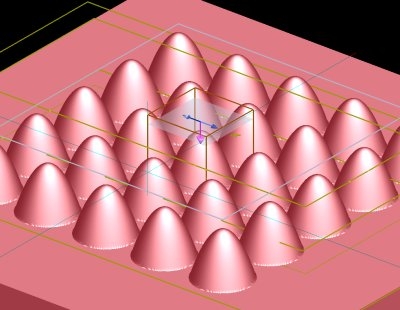 Lumerical's simulation tools have been used in a huge variety of optics and photonics applications. This image shows a silicon solar cell with a bio-inspired nanostructure to improve conversion efficiency. Image: Lumerical.