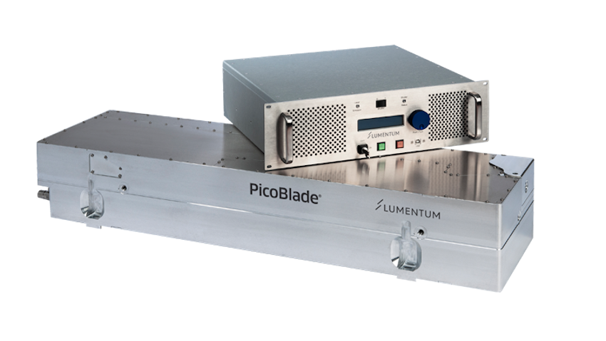 Lumentum's micro-machining platform is used in OLED display processing and 5G antenna manufacture. Credit: Lumentum.