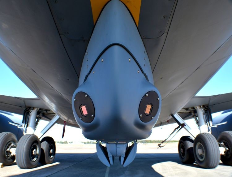 As infrared-guided missiles have become more advanced, so have the countermeasures deployed to deflect them from aircraft targets. This image shows a laser countermeasures system from US defense contractor Northrop Grumman, but there is a desire to extend the spectrum across which the laser systems operate, to better defeat more sophisticated attacks in the future. Photo: Northrop Grumman.