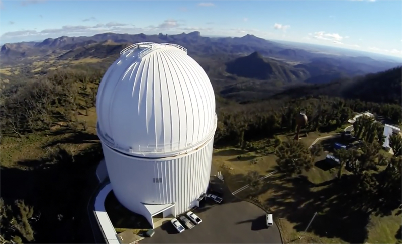 Plenty of scope: Siding Spring Observatory, on the edge of the Warrumbungle National Park, NSW, is Australia's premier optical and infrared astronomical observatory. Image: SSO.
