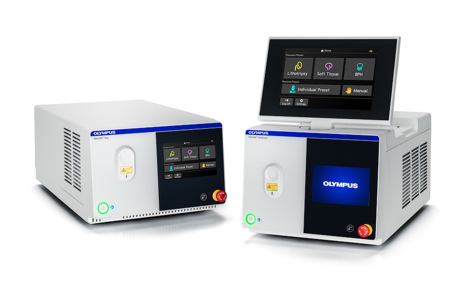 Olympus believes its thulium laser platform will speed up the treatment of kidney stones. Credit: Olympus.