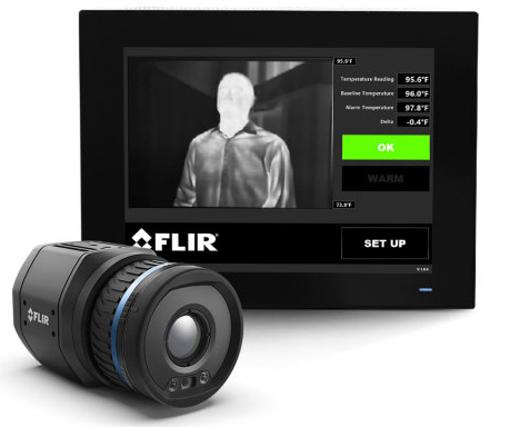 EST screening solution has been installed at the Pentagon. Image: Flir.