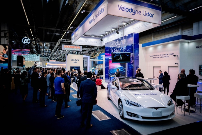 Fabrinet says that the emergence of automotive lidar products, such as the various sensors devised by Velodyne, will soon begin to offset some of the weakness in the traditional automotive markets. Photo: Velodyne Lidar.