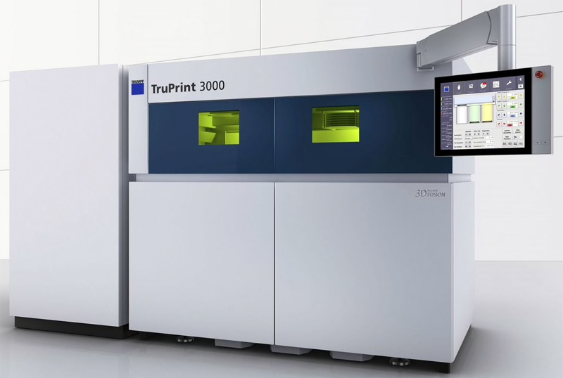 Now installed at the MTC, the Truprint 3000S enables integrated manufacturing. Image: Trumpf.