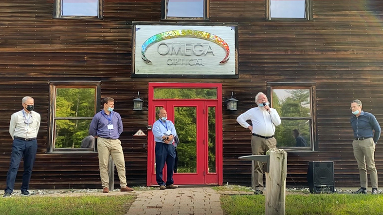 Omega man: Dr Robert Johnson, Omega Optical's founder, welcomes the acquisition by Artemis. Image: Omega Optical.
