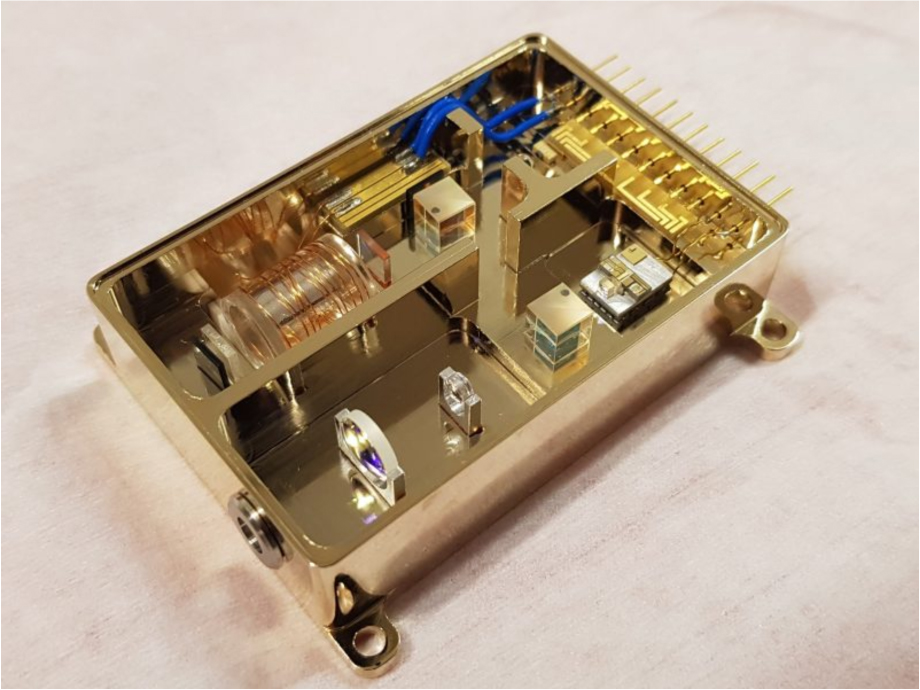 A photonics integrated device developed by a previous CAP-led collaboration; one stepping stone on the route to miniaturization and integration. Image: F-CAP.

