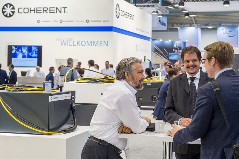 Formed shortly after the invention of the laser 60 years ago, Coherent is one of the world's most recognized photonics brands, and an undisputed leader in the development of new sources for scientific research, bioinstrumentation, semiconductor wafer production, and much more. Lumentum's acquisition bid values the company at $5.7 billion. Photo: Messe Munchen.