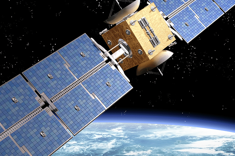 The aim is to improve laser satellite communication solutions by developing a module to compensate for atmospheric turbulence. Image: Cailabs.