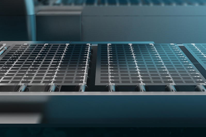 High power density solar cells eliminate device battery waste and operational replacement costs. Photo: Ambient Photonics.