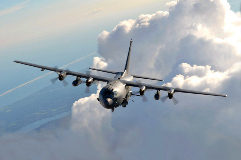 Laser-ready: Lockheed AC-130J Ghostrider gunship. Image: USAF.
