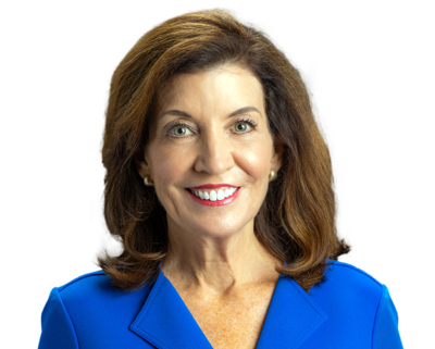 New York State Governor Kathy Hochul.