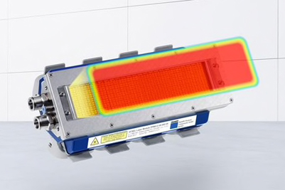 High-power infrared VCSEL heating systems provide scalable power and can be regulated precisely. Image: Trumpf.