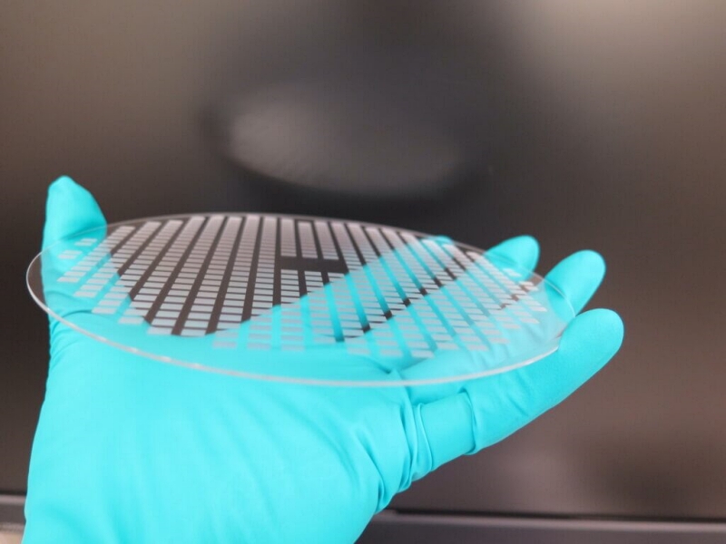 Disruptive optics: Denmark's NIL Technology is one of just a few companies pioneering the production of metalens optical components that could have a dramatic impact in fast-growing application areas like 3D sensing and autonomous vehicles. Photo: NIL Technology.