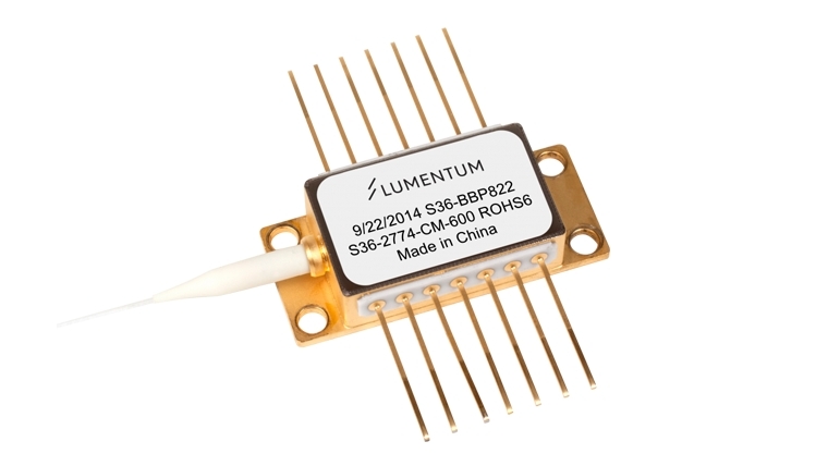 Partly as a result of the global response to the Covid-19 pandemic, demand for photonic components like this pump laser from Lumentum has surged in recent months. Lumentum's business still relies largely on the communications sector, but that is set to change significantly once the planned merger with Coherent is completed. That will result in a much more diversified applications base, with Coherent set to add substantial business across the displays, bioinstrumentation, defense, and research sectors. Photo: Lumentum.