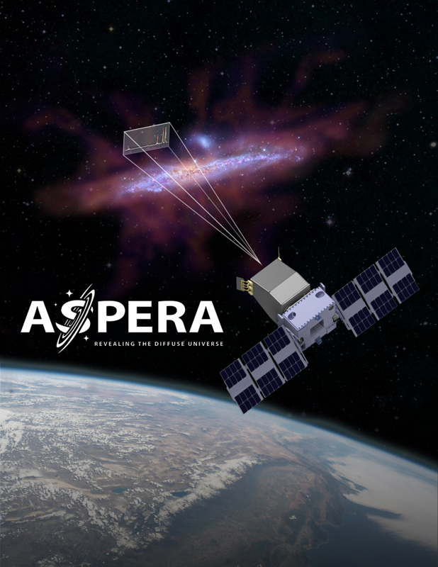 Led by U Arizona's Carlos Vargas and funded with $20 million from NASA, the Aspera mission will launch a space telescope about the size of a mini fridge to observe galaxy processes that have remained hidden from view until now. Photo: courtesy of University of Arizona.