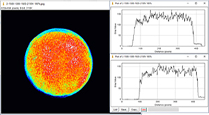 Beam profile: Amplitde says each beam delivers 