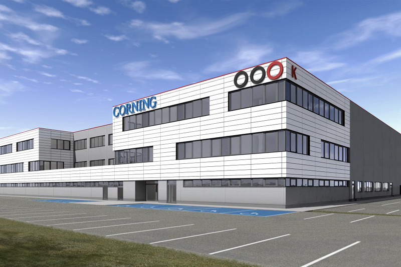 Corning's new facility in Poland will be one of the largest optical fiber manufacturing plants in the European Union. It is expected to open in 2022.