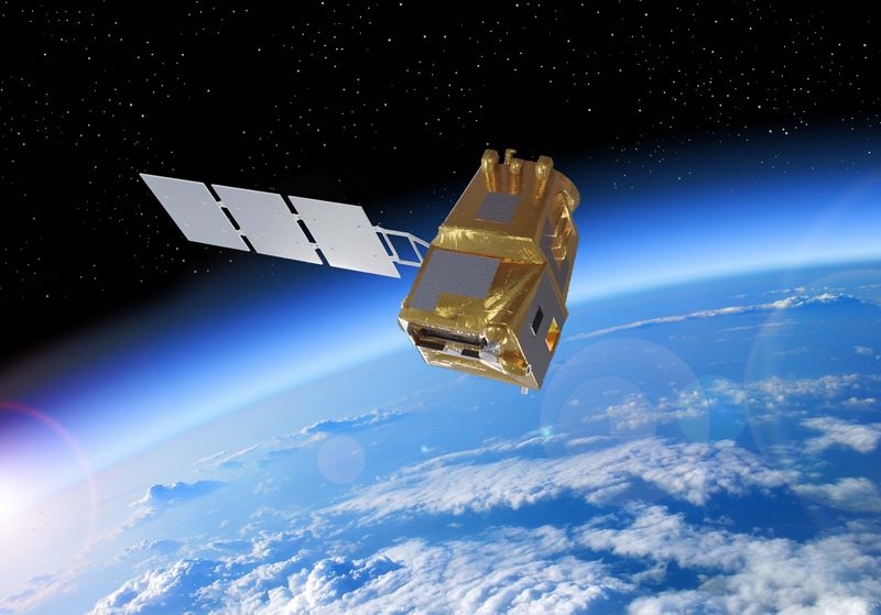 Precision agriculture - from space: ESA's LSTM mission will measure Earth's land temperatures from orbit, thanks partly to a new infrared detector being developed by Lynred. The information gathered by a radiometer on board the satellite promises to give farmers an unprecedented level of information about their land, including warning of upcoming drought. Image: Airbus Defence and Space.