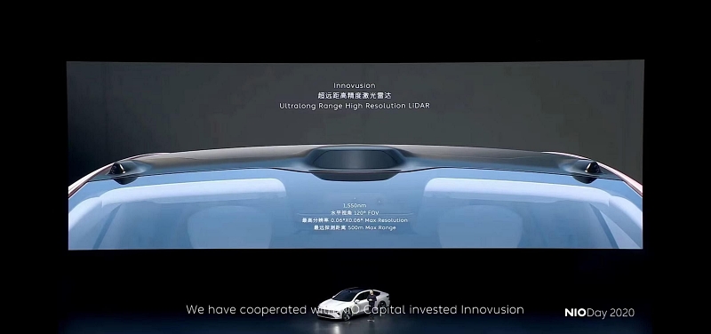 With strong links in China, Innovusion's long-range lidar - based around 1550nm emitters - is due to appear inside the 