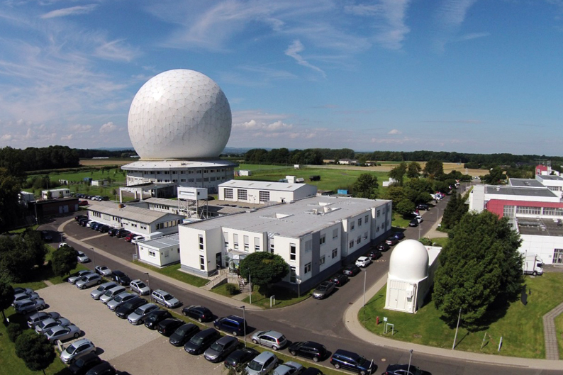 The Fraunhofer FHR (High Frequency Physics & Radar) Institute in Wachtberg, near Bonn, Germany. Dr. Dirk N&uuml;&szlig;ler, the TKOS project leader is deputy director of the FHR.