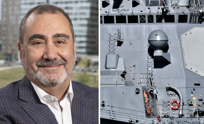 John Hassoun, VTG's CEO and President and an earlier ODIN installation. Images: VTG.