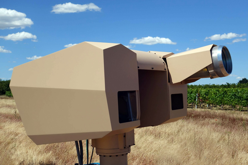 CILAS is involved in the development of the HELMA-XP high power directed energy laser weapon for defense applications - scheduled for delivery by 2027.  As part of the studies on HELMA-XP, CILAS leads a European consortium called TALOS and is part of the DEW (directed energy weapon) on ships program. Image courtesy of CILAS.