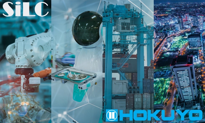 Lidar vision: The collaboration between Hokuyo and SiLC is aimed at machine vision in factory automation, service robots, logistics, and smart infrastructure with FMCW lidar technology. Image: SiLC Technologies.