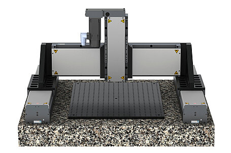  PI's new linear stages can be combined to gantries.
