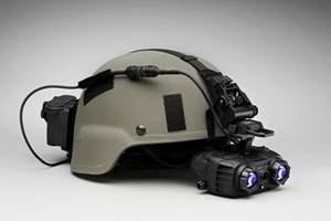 Based on a combination of III-V and silicon semiconductor components, digital night vision goggles from Intevac Photonics provide state-of-the-art awareness in low-light conditions. Image: Intevac.