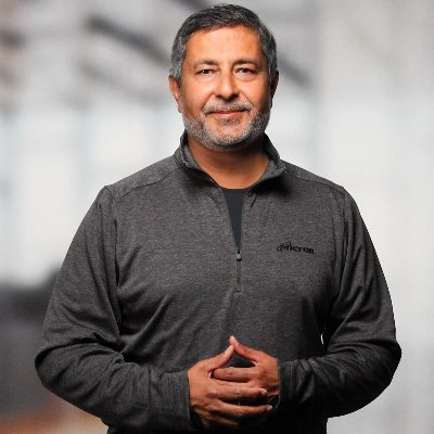 Micron President and CEO Sanjay Mehrotra. Credit: Micron Technology.