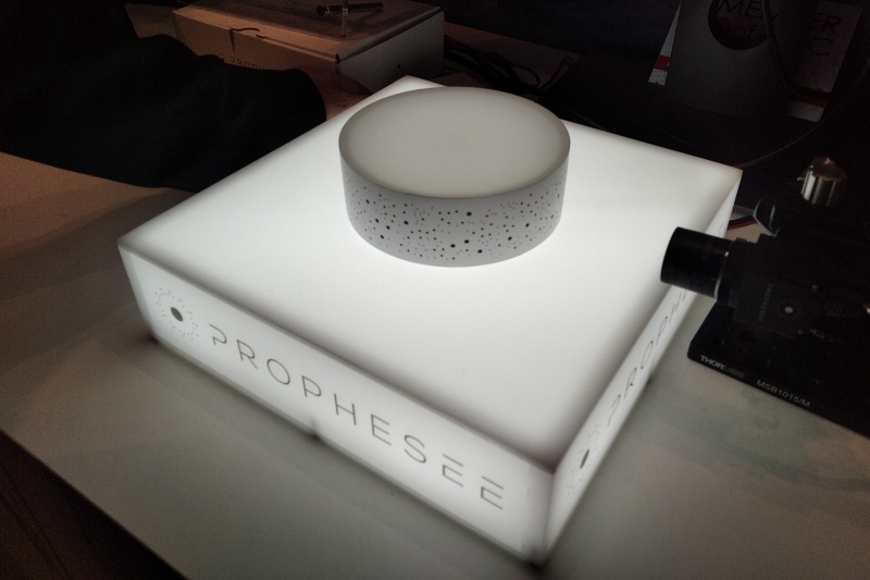 Prophesee used the VISION trade fair in Stuttgart to highlight its latest partnerships in the industrial machine vision sector, where its event-based sensors enable high-speed monitoring of a changing visual scene. The company is also targeting the consumer sector with its new smaller sensors, and attracted support from Chinese phone maker Xiaomi in its latest funding round.