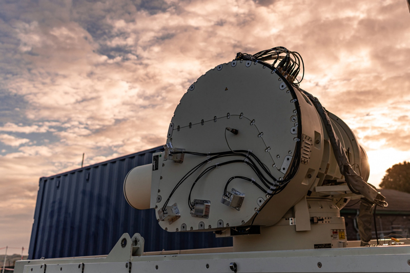 DragonFire laser directed energy weapon. Photo: DSTL.