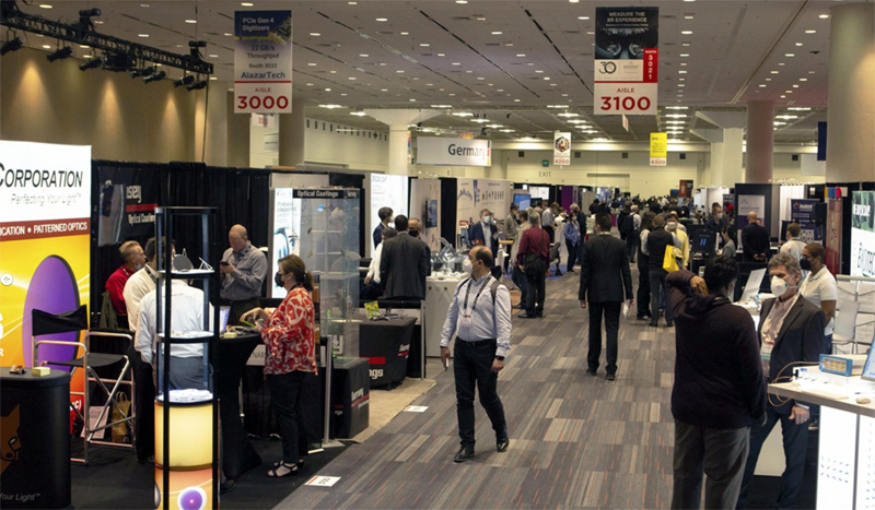 Exhibitors said it was wonderful to meet customers and vendors again in person. Photo: Joey Cobbs.