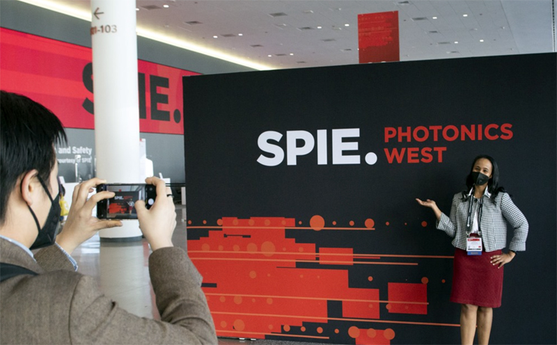 This year's Photonics West, including its BiOS, LASE, and OPTO symposia and the AR|VR|MR conference, garnered more than 10,000 registered attendees. Photo: Joey Cobbs.