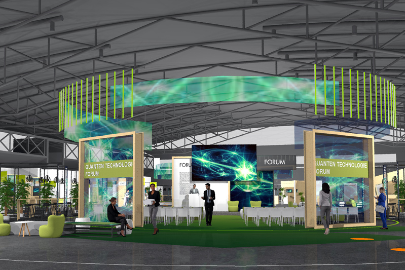 The World of Quantum will bring together a comprehensive lecture program and diverse exhibition formats. Image: &copy; meplan.