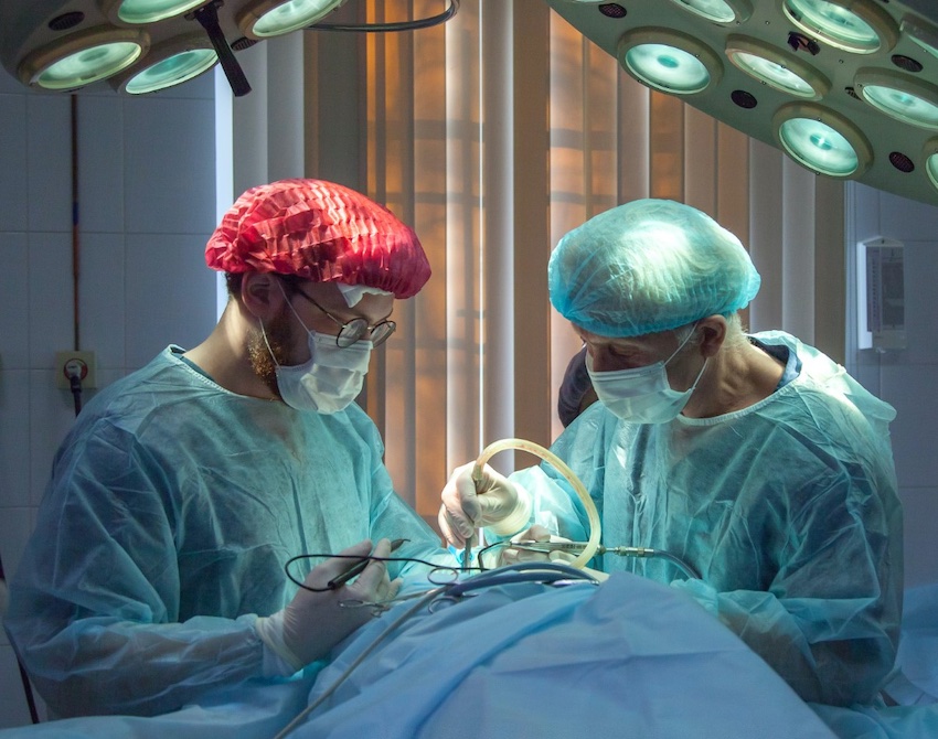 Confidently assessing the margins of excised tissues can be a challenge for human surgeons, and future robotic systems will have to be equally sure. Credit: National Robotarium.