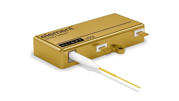 nLight's vertically integrated business model sees the firm manufacture the high-brightness diode emitters around which its fiber laser products are built. The 