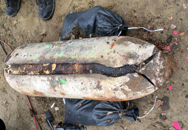 LZH has already developed a new method for defusing unexploded ordnance on land based on laser technology in the project DEFLAG. Photo: LZH.