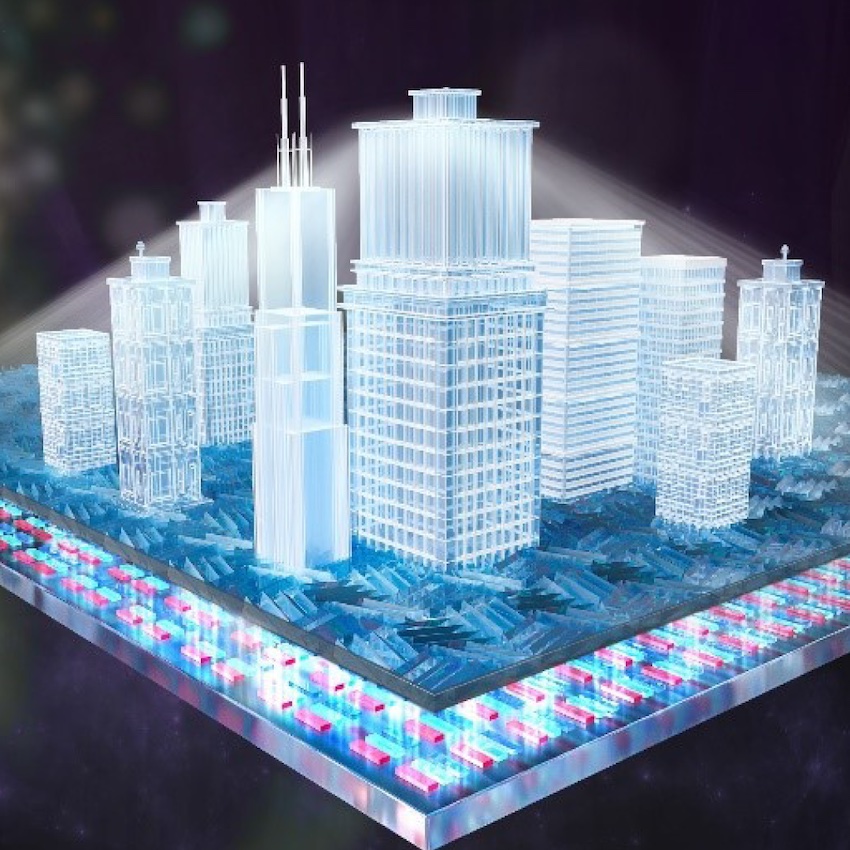 A new glasses-free 3D light field display system with a significantly extended viewing distance represents an important step toward compact, realistic-looking 3D displays. Credit: Wen Qiao, Soochow University
