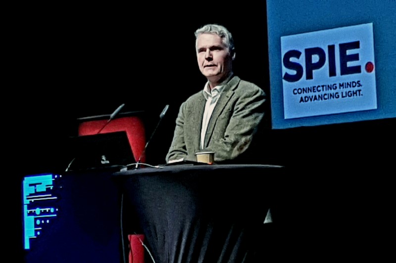 Enhancing optical contrast: Prof. Brian W. Pogue. Photo: Matthew Peach, optics.org. 