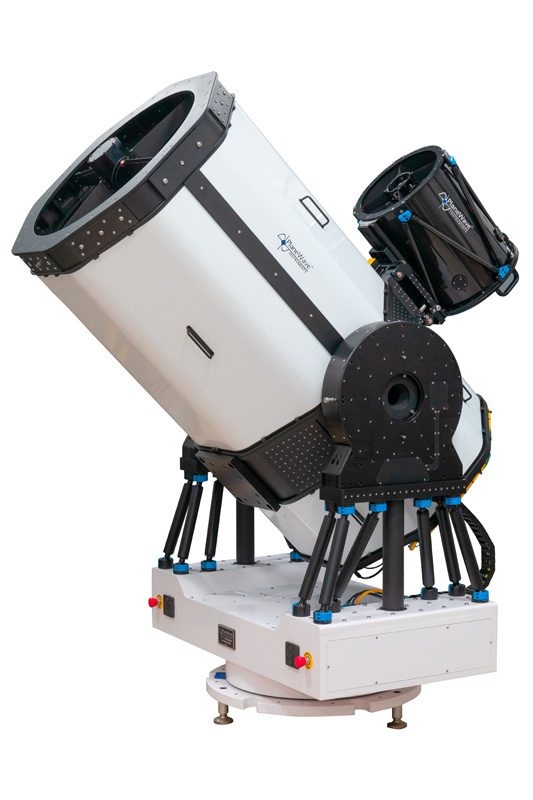 PlaneWave RC700, a 0.7m Alt/Az telescope system with Ritchey-Chr&eacute;tien optics.