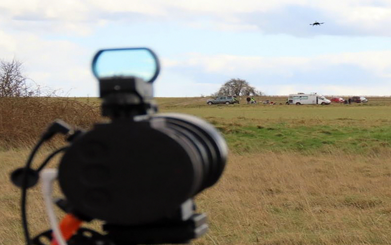 Laser controlled: FSOC provides high bandwidth communications but very low probability of detection. 