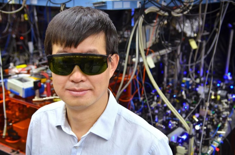 Quantum photonics expert: Dr. Jun Ye, of JILA at the University of Colorado. Credit: CU Boulder.