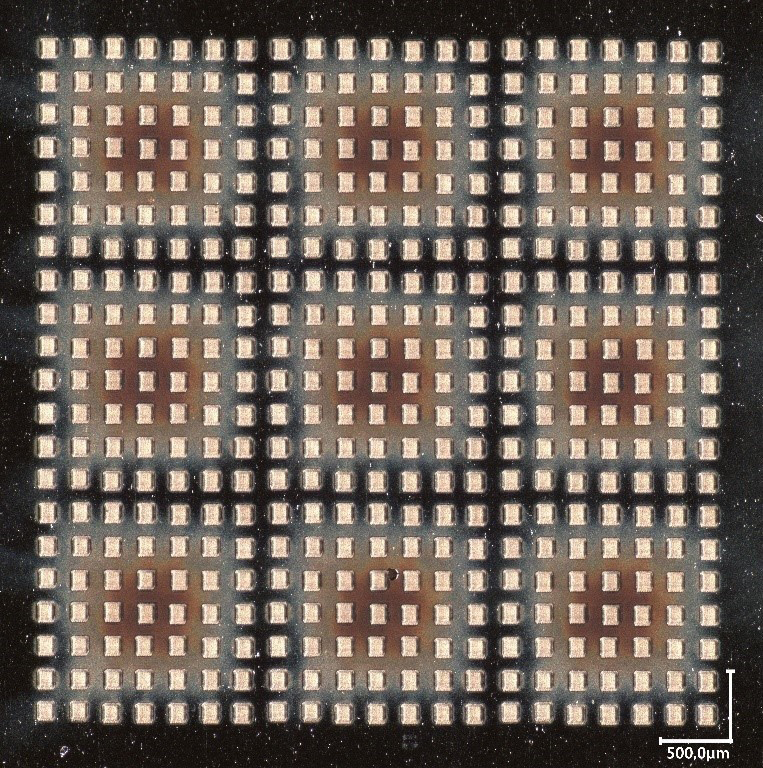 Multi-beam technology makes it possible to scale USP laser processes. &copy; Fraunhofer ILT, Aachen, Germany.