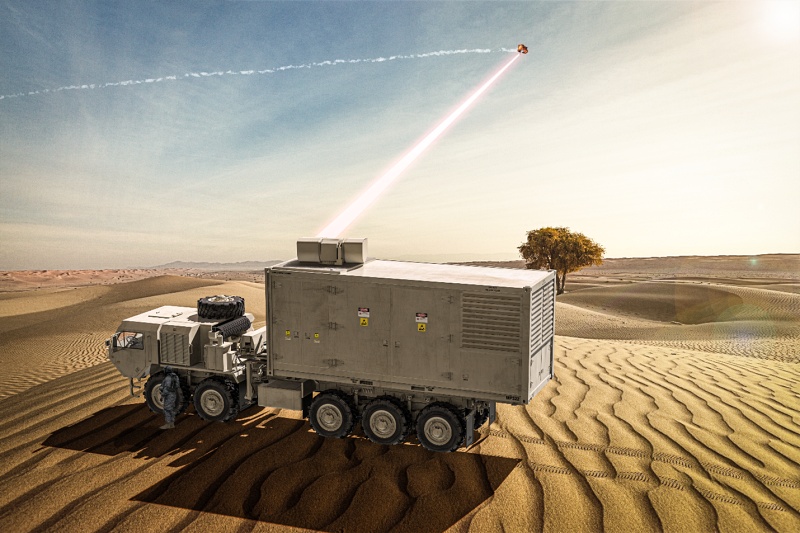 Described as 'tactically relevant', Lockheed's 300kW laser represents the most powerful electrically driven laser yet developed for deployment in directed energy weapons. The power level will increase the stand-off distance over which such a weapon remains effective, and a demonstrator system featuring the technology is due to be tested by the US Army later this year. Image: Lockheed Martin.