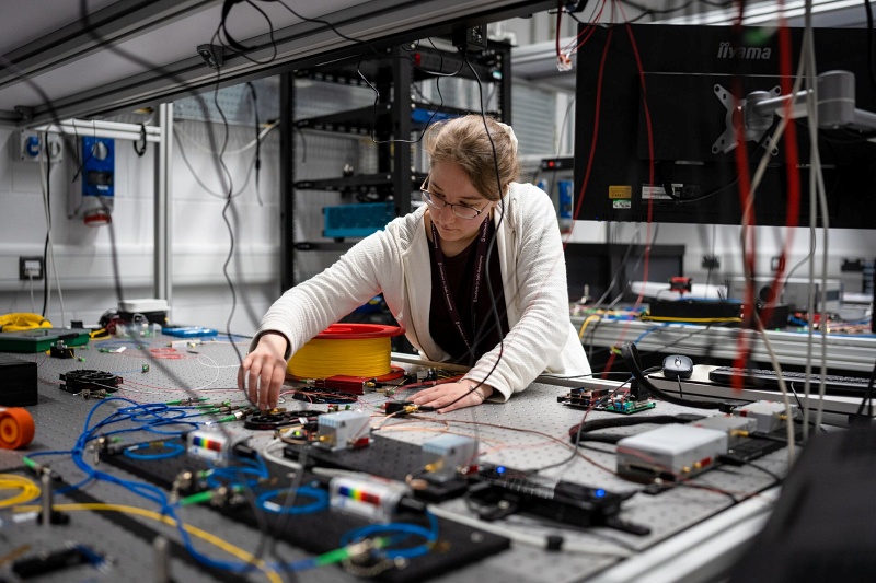 QKD and new variants of that technology are under development at a number of institutions around the world. York University is one key center, home to the UK's Quantum Communications Hub since 2014. Photo: Business Wire.